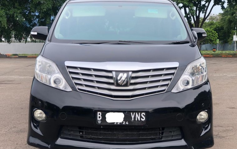 TOYOTA ALPHARD X AT HITAM 2009 DISKON GEDE GEDEAN!!