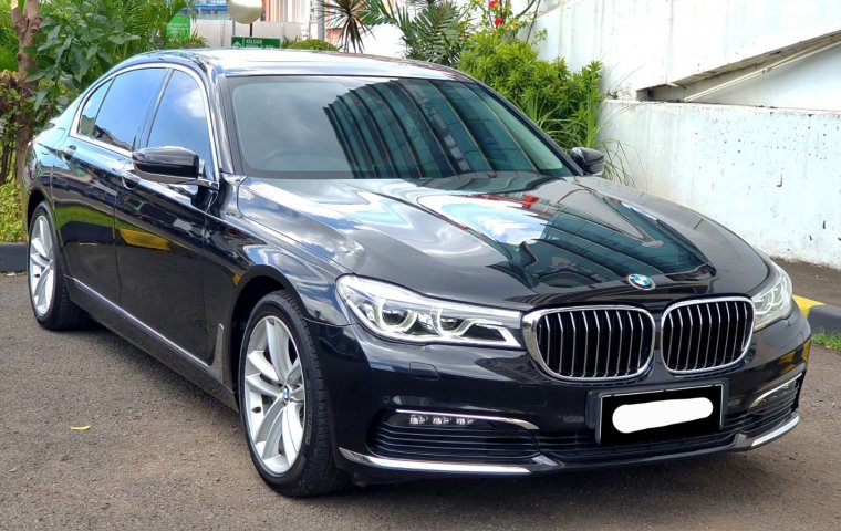 BMW 7 Series 730Li 2018 hitam 19rban mls sunroof cash kredit proses bisa dibantu