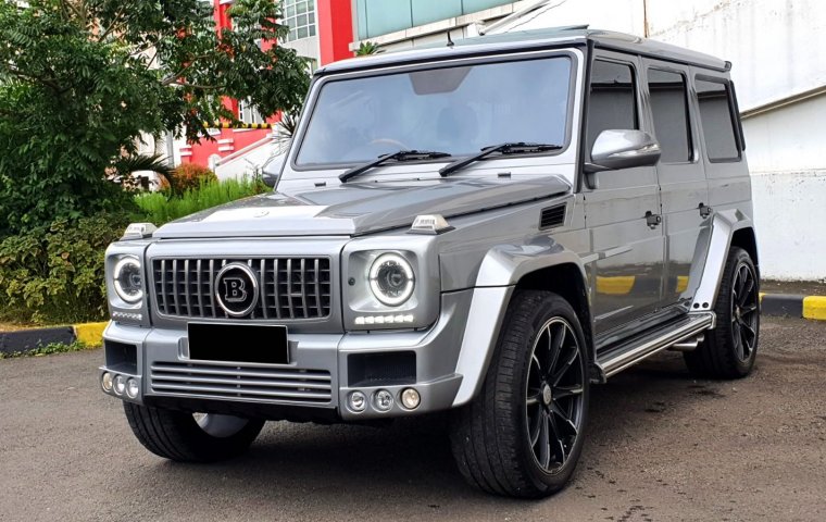 Mercedes Benz G55 AMG Brabus AT 2011 Silver Metalik (Low Miles)