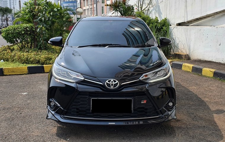 Km9rb Toyota Yaris GR Sport 2022 hitam dp35jt matic cash kredit proses bisa dibantu