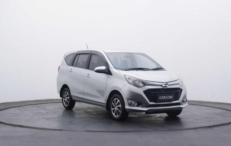 Daihatsu Sigra R 2018 Silver DP 10 JUTA / ANGSURAN 2 JUTA