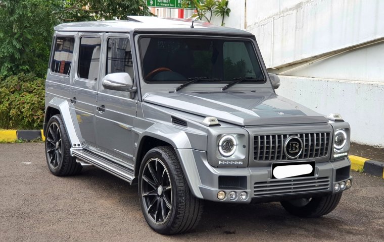 19rban Mercedes Benz G55 AMG Brabus AT 2011 Palladium Silver Metallic cash kredit proses bisa