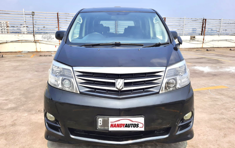 Toyota Alphard ASG 2.4 Facelift Tahun 2006 Automatic Hitam