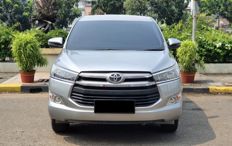 Km41rb Toyota Kijang Innova G A/T Diesel 2018 matic silver dp45jt cash kredit proses bisa dibantu