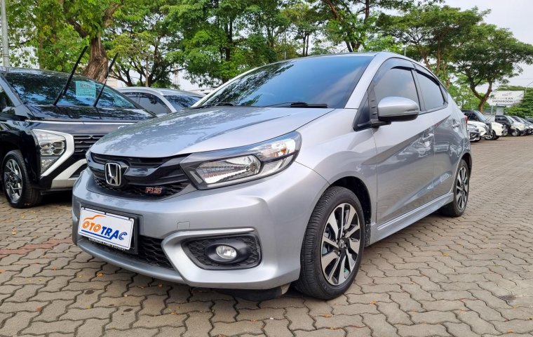 Honda New Brio Rs 1.2 CVT Matic 2018 Silver Istimewa