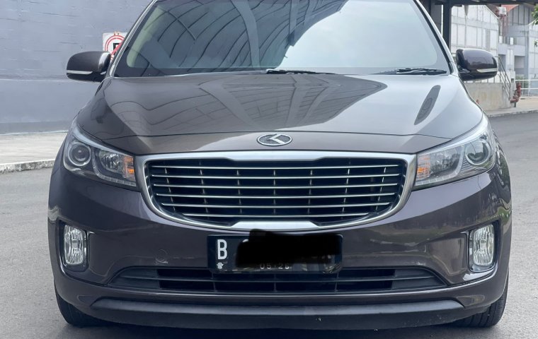 TDP RINGAN!! KIA SEDONA ULTIMATE AT COKLAT 2017 PALING MURAH!!!