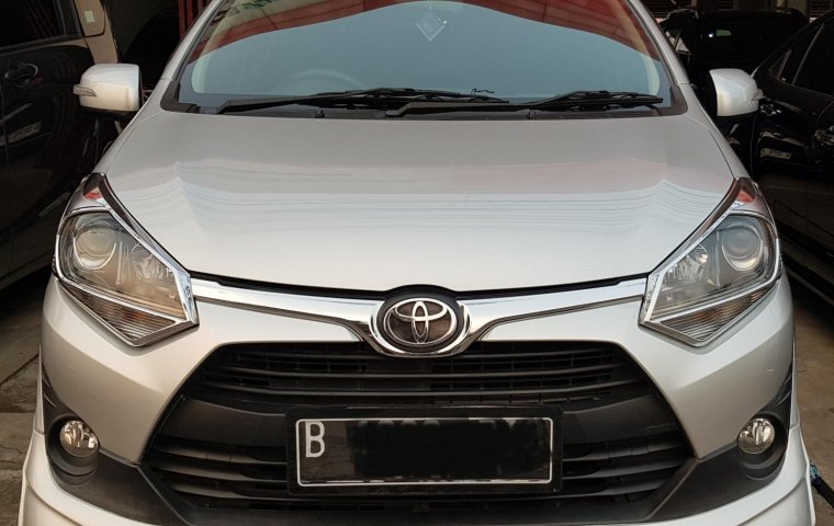 Toyota Agya TRD M/T ( Manual ) 2017 Silver Km 28rban Mulus Siap Pakai Good Condition