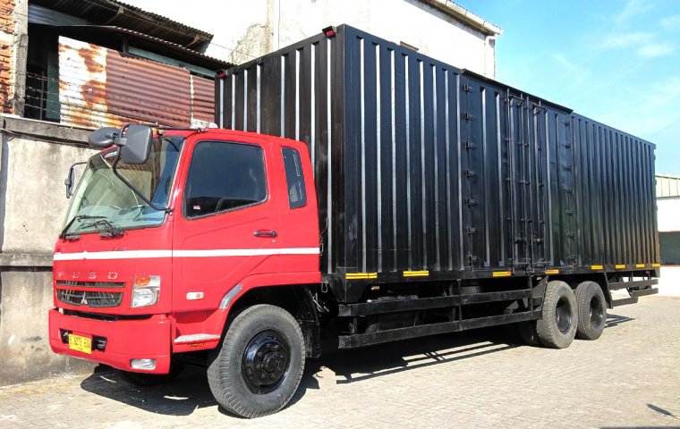 MULUS+banBARU MURAH Mitsubishi Fuso tronton 6x2 HD box besi 2020 bok