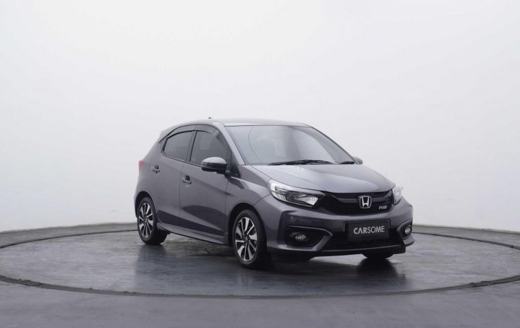 Honda Brio RS 2021 Abu-abu DP 15 JUTA / ANGSURAN 3 JUTA