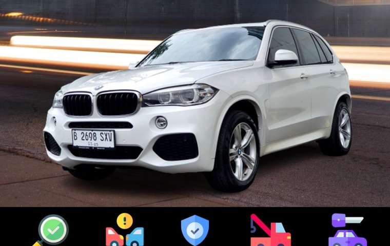 BMW X5 Xdrive 35i M Package AT 2014 White On Brown