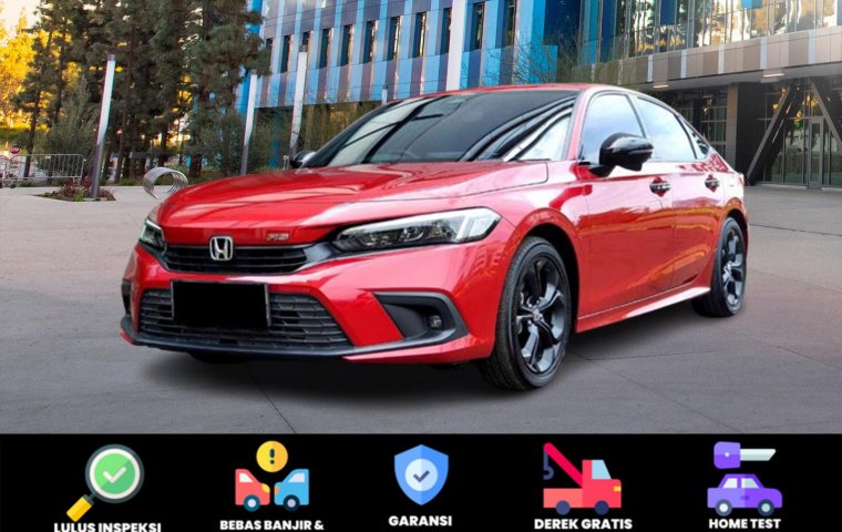 All New Honda Civic 1.5 TC RS Sedan CVT AT 2022 Merah Metalik
