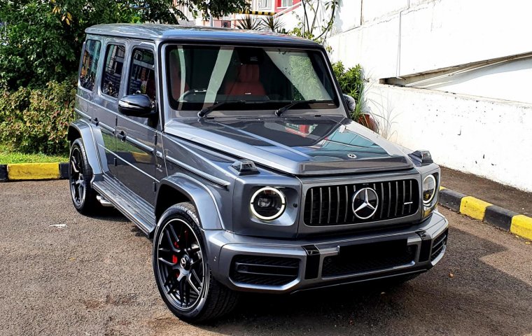 Mercedes Benz Jeep G63 AMG AT 2023 Indium Grey On Red