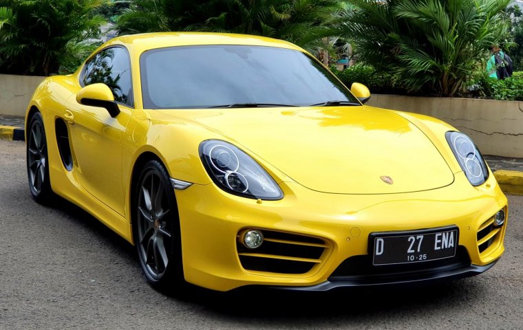 Porsche Cayman 2.7L AT 2013 Racing Yellow, LOW KM 10RIBUAN ASLI ANTIK SERVICE RECORD, LIKE NEW