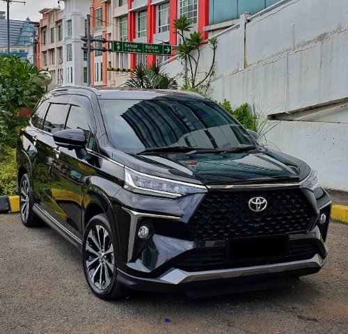 Toyota Avanza Veloz 1.5 Q CVT AT Non TSS Hitam Camera360 Facelift 2021
