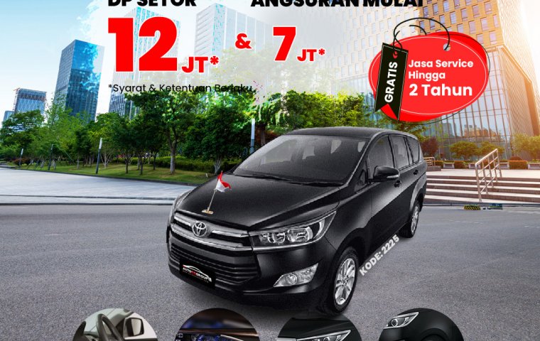 TOYOTA NEW INNOVA (ATTITUDE BLACK)  TYPE G LUXURY 2.0 M/T (2017)