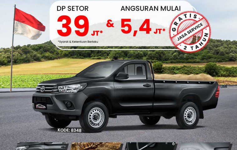 TOYOTA HILUX (ATTITUDE BLACK)  TYPE PICK UP SINGLE CABIN 2.4 M/T (2017)