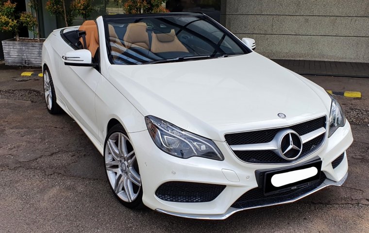 20rban mls Mercedes-Benz E-Class 250 2013 cabriolet amg line putih cash kredit proses bisa dibantu