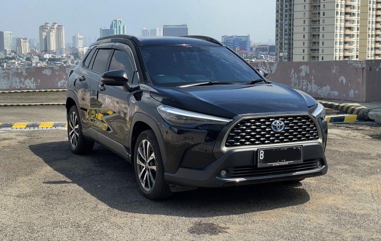 Toyota Corolla Cross 1.8L Hybrid 2020 dp 15jt usd 2021 bs tkr tambah