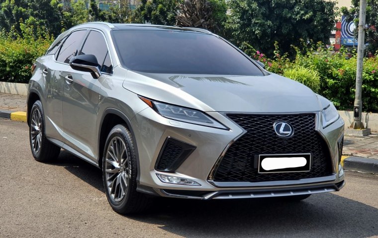 Lexus RX 300 F Sport 2021 sonic titanium silver km 18 rban sunroof cash kredit proses bisa dibantu