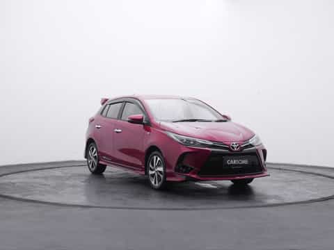 Toyota Yaris S TRD 2021 Merah|DP 25 JUTA|DAN|ANGSURAN 5 JUTAAN|