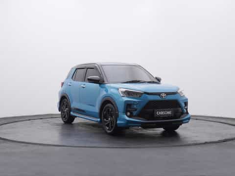Toyota Raize 1.0T GR Sport CVT TSS (Two Tone) 2021 Biru|DP Minim|Dan|Angsuran Ringan di Bulan ini|