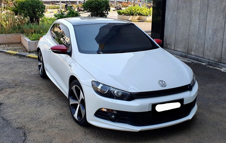 Volkswagen Scirocco GTS putih 2014 km 35rban siap pakai cash kredit proses bisa dibantu