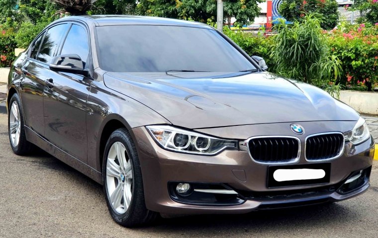 BMW 3 Series 320i Sport 2015 coklat 40rban mls cash kredit proses bisa dibantu