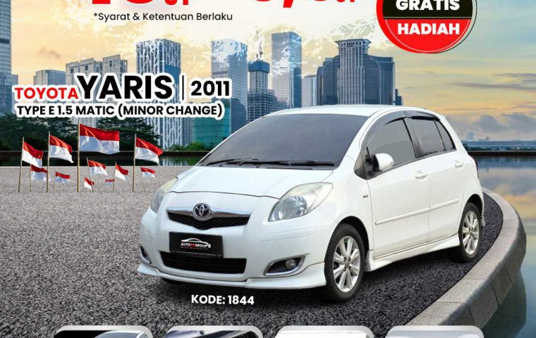 TOYOTA YARIS (SUPER WHITE)  TYPE E MINOR CHANGE 1.5 A/T (2011)