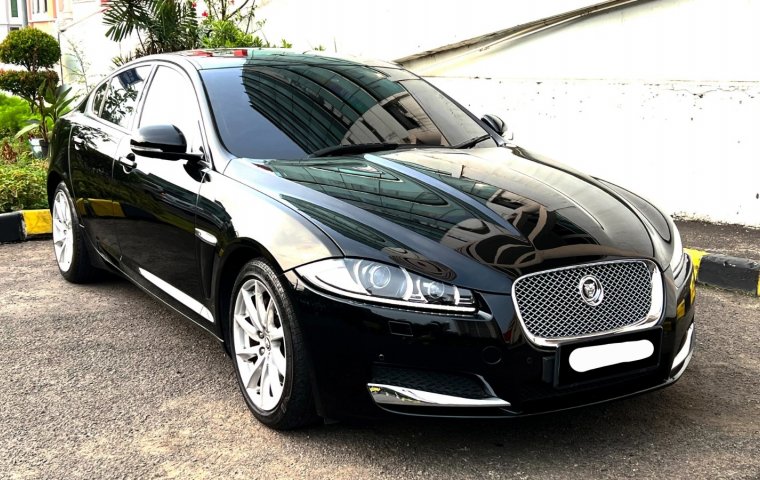 Jaguar XF V6 2012 hitam km 43ribuan pajak panjang cash kredit proses bisa dibantu