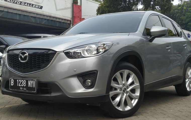 Mazda CX-5 GT 2013 Silver KM 88rb Mulus Twrawat