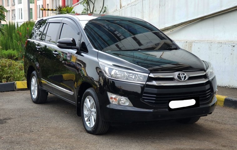 Toyota Kijang Innova 2.4G 2018 diesel matic hitam dp 55 jtan cash kredit proses bisa dibantu