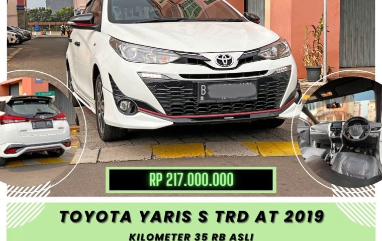 Toyota Yaris 1.5 TRD Sportivo 2019 Dp 10jt Rumah ngontrak / Kost Dibantu Sampe Approved