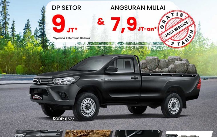 TOYOTA HILUX (ATTITUDE BLACK)  TYPE PICK UP SINGLE CABIN 2.0 M/T (2022)