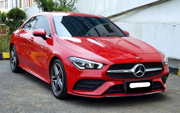 Km9rban Mercedes-Benz CLA 200 AMG Line 2019 merah siap pakai cash kredit proses bisa dibantu