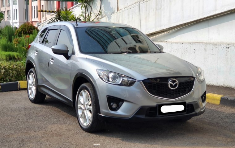 Dp28jt Mazda CX-5 GT 2013 silver grand touring sunroof cash kredit proses bisa dibantu