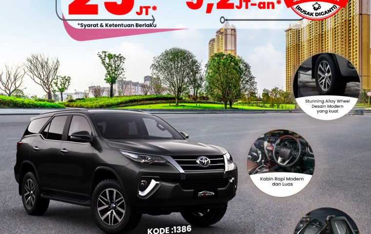 TOYOTA ALL NEW FORTUNER (ATTITUDE BLACK)  TYPE SRZ 2.7 A/T (2016)
