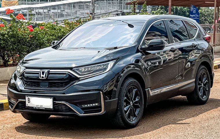 Honda CR-V 1.5L Turbo Prestige 2023 blackedition hitam km5rban record pajak panjang siap pakai