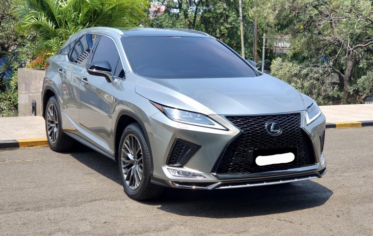 Lexus RX 300 F Sport 2021 sonic titanium km18ribuan pajak panjang cash kredit proses bisa dibantu