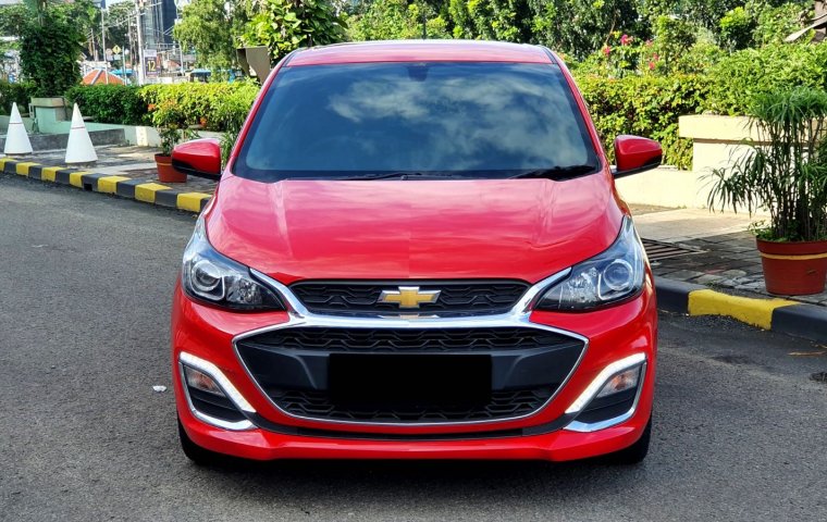 Chevrolet Spark 1.4L Premier At Nik 2019 Pakai 2020 Merah