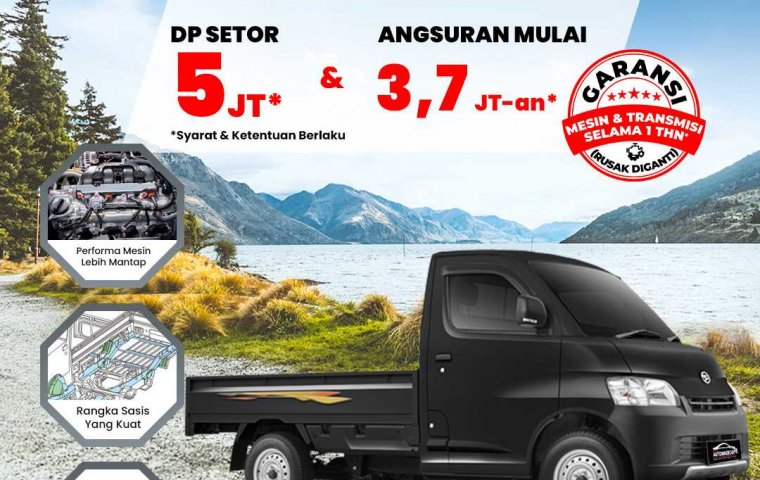 DAIHATSU GRANMAX (ULTRA BLACK)  TYPE PICK UP STANDAR 1.3 M/T (2023)