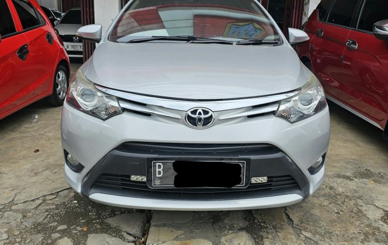 Toyota Vios G 1.5 AT ( Matic ) 2014 Silver Km 89rban AN PT plat  jakarta pusat