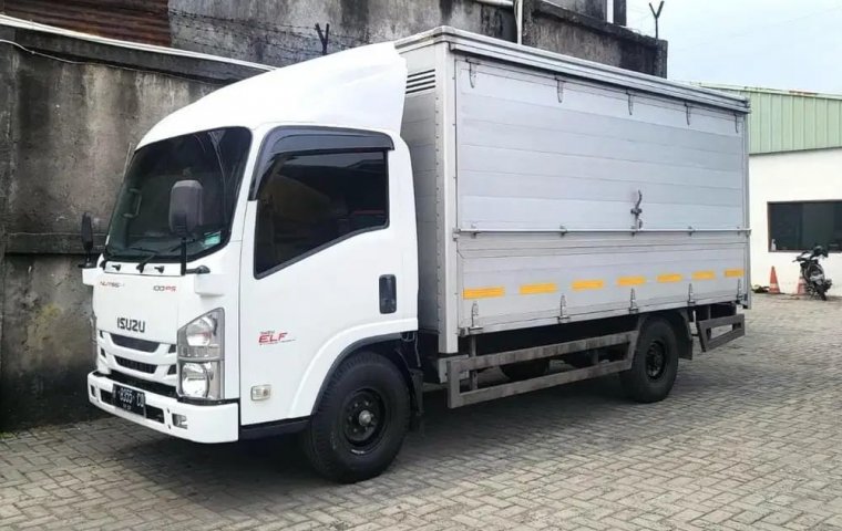13rbKM MURAH CDE LONG engkel Isuzu elf NLR55TLX Box aluminium 2020 bok