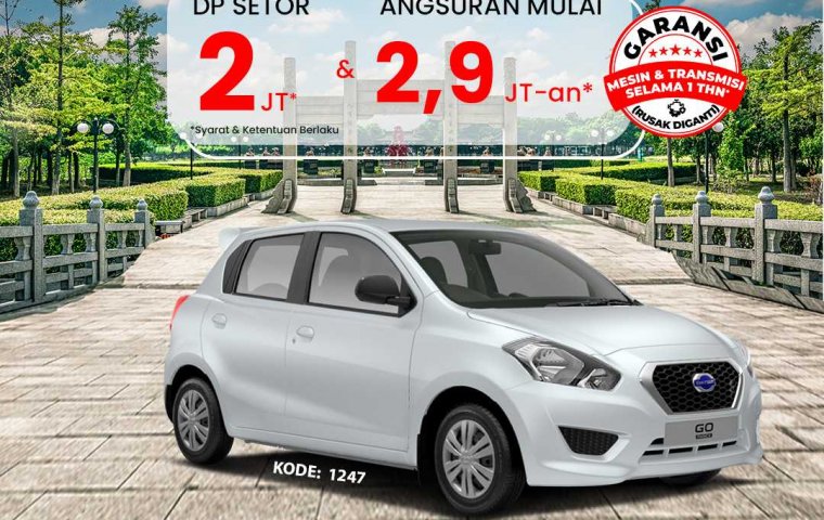 DATSUN ALL NEW DATSUN GO (WHITE)  TYPE T OPTION ACTIVE 1.2 M/T (2019)