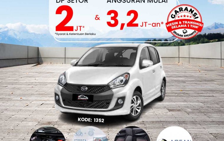 DAIHATSU ALL NEW SIRION (ICY WHITE SOLID)  TYPE D FMC SPORT 1.3 M/T (2016)