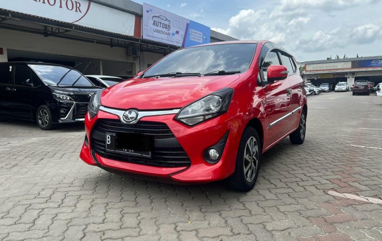 Toyota Agya 1.2L G M/T 2019 Merah Km 28rb Istimewa