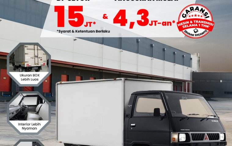 MITSUBISHI L-300 (BLACK)  TYPE BOX EURO 2 2.5 M/T (2019)