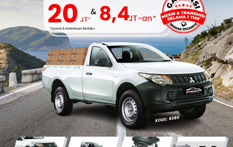 MITSUBISHI STRADA TRITON (WHITE SOLID)  TYPE HDX SINGLE CABIN 2.5 M/T 4x4 (2019)