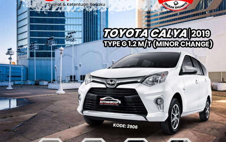 TOYOTA CALYA (WHITE)  TYPE G MINOR CHANGE 1.2 M/T (2019)