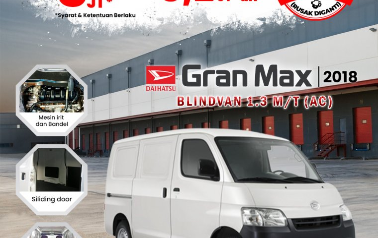 DAIHATSU GRANMAX (ICY WHITE)  TYPE BLINDVAN AC 1.3 M/T (2018)