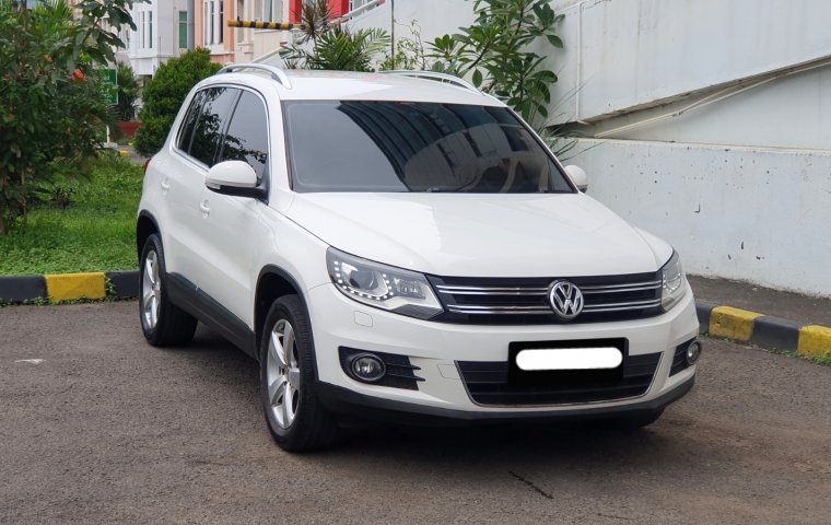 Volkswagen Tiguan 1.4L TSI 2015 putih 51rban mls cash kredit proses bisa dibantu